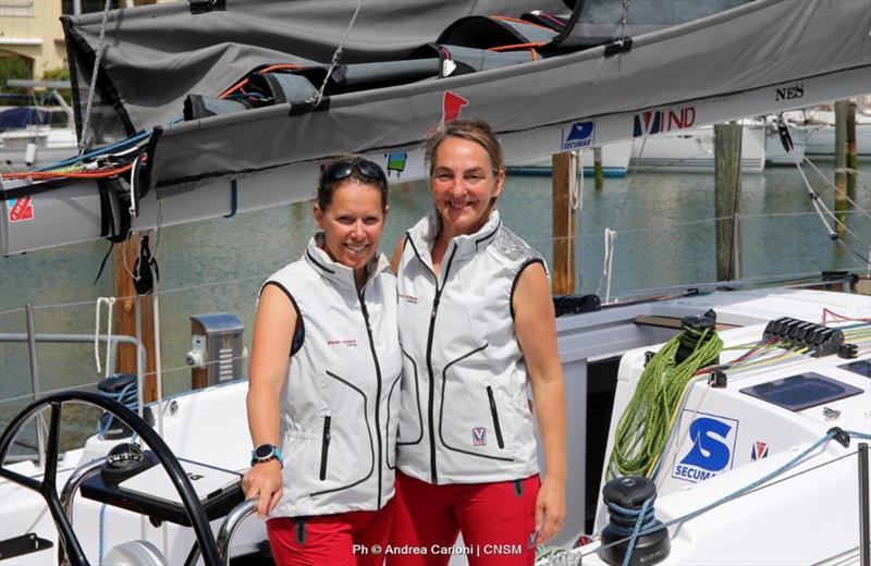 Petra Kliba and Steffi Edeler (on the left) - photo © Andrea Carloni / CNSM