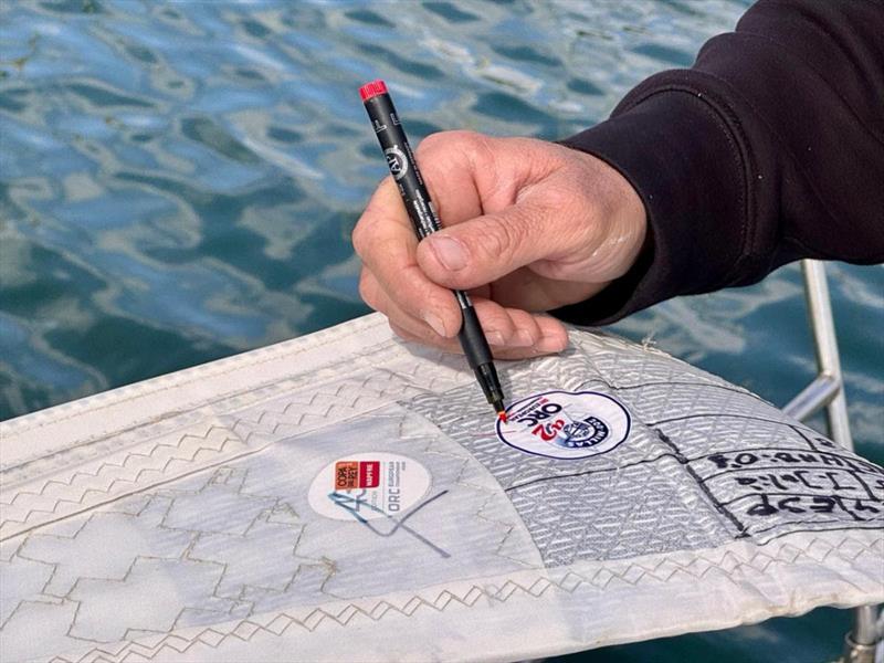 Sails and Equipment Check - photo © ORC