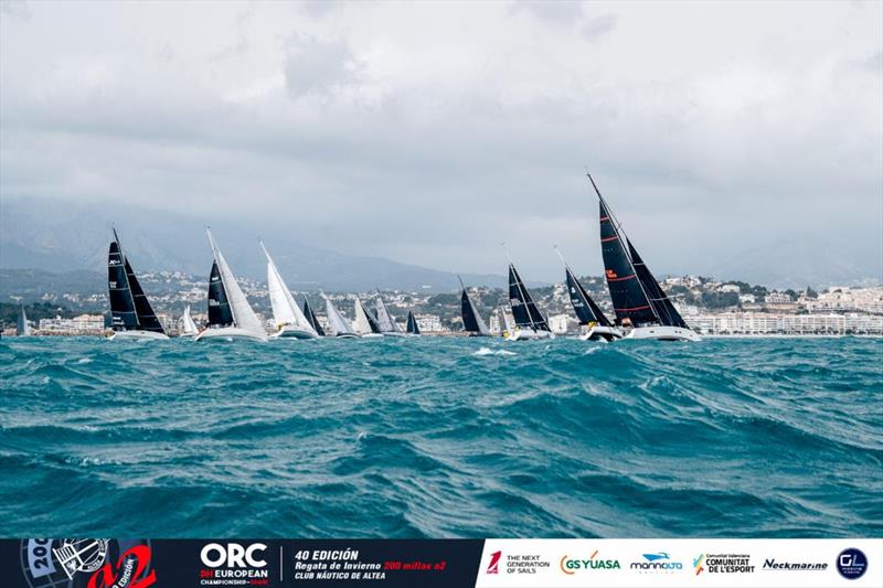 The Start of the Short Offshore Race - 2026 ORC DH European Championship Altea / 200 Millas a2 2026  photo copyright Julia Matos Astorgano taken at  and featuring the ORC class