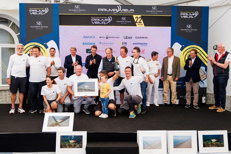 Formula X wins ORC 2 - Sandberg PalmaVela Prize Giving photo copyright Nico Martínez / Sandberg PalmaVela taken at Real Club Náutico de Palma and featuring the ORC class