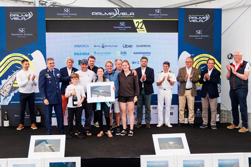 Abracadabra wins ORC Sportboat - Sandberg PalmaVela Prize Giving photo copyright Nico Martínez / Sandberg PalmaVela taken at Real Club Náutico de Palma and featuring the ORC class