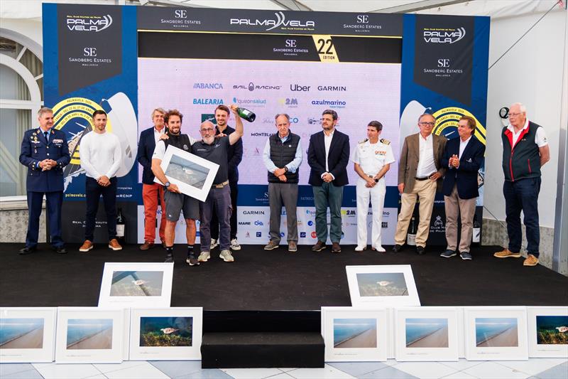 Guaguanco IV wins ORC A2 4-5 - Sandberg PalmaVela Prize Giving photo copyright Nico Martínez / Sandberg PalmaVela taken at Real Club Náutico de Palma and featuring the ORC class