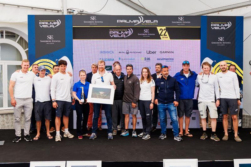 Nola wins ORC 1 - Sandberg PalmaVela Prize Giving photo copyright Nico Martínez / Sandberg PalmaVela taken at Real Club Náutico de Palma and featuring the ORC class