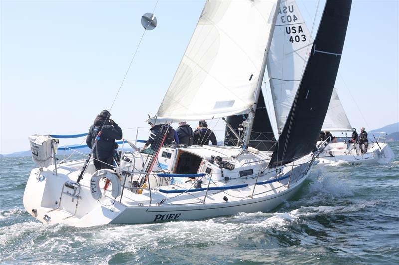 Racecourse action at the 2025 edition of Race Week Bellingham photo copyright Jan Anderson, Jan's Marine Photography taken at Bellingham Yacht Club and featuring the ORC class
