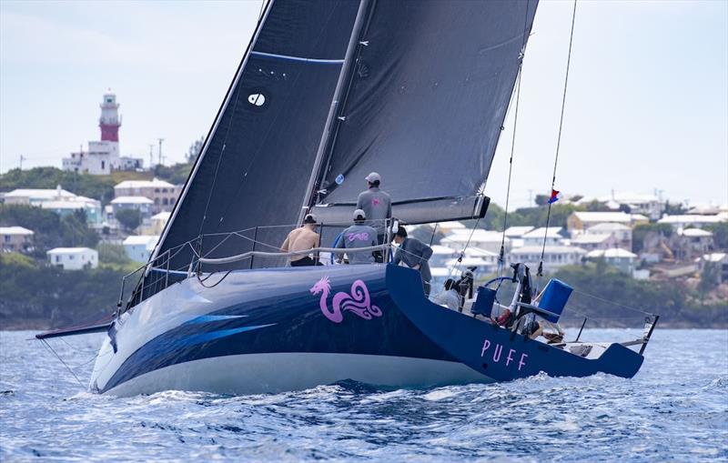 Puff during the 2026 Newport Bermuda Race photo copyright Daniel Forster taken at International Yacht and Athletic Club and featuring the ORC class