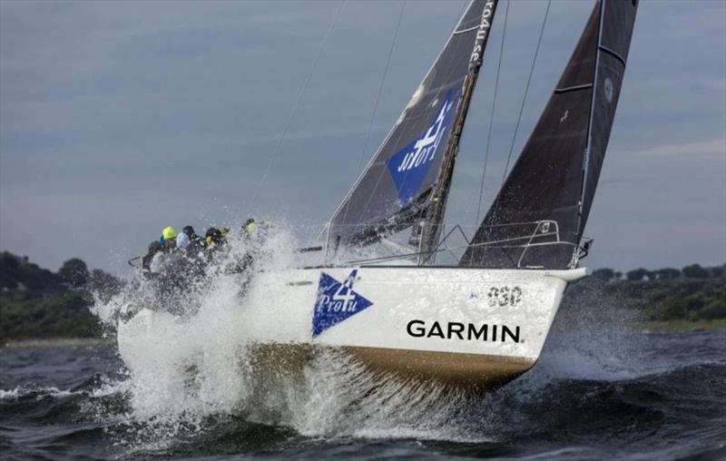 Garmin Team Pro4u - ONE OFF (modified First 36.7) by Patrik Forsgren (SWE) - photo © Photo the team's private collection