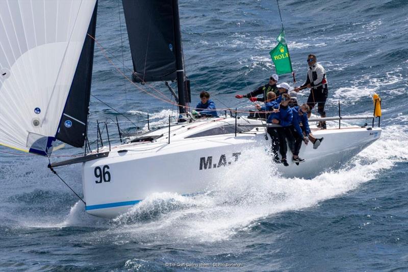 M.A.T. 11 Robe da Mat (ITA) skippered by Joan Navarro Guiu and helmed by Peter Buhl - ORC World Championship 2026, Sorrento, ITA - photo © Tre Golfi Sailing Week 2026 / Studio Borlenghi