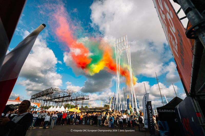 Opening Ceremony - Klaipeda ORC European Championship 2026, Lithuania - photo © Janis Spurdzins