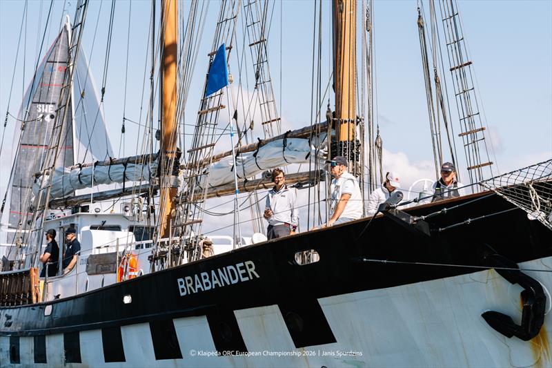 Race Committee vessel BRABANDER - Klaipeda ORC European Championship 2026, Lithuania - photo © Janis Spurdzins