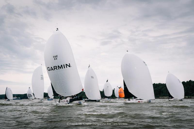 Class C Klaipeda Port Long Offshore Race start - Klaipeda ORC European Championship 2026, Lithuania - photo © Janis Spurdzins