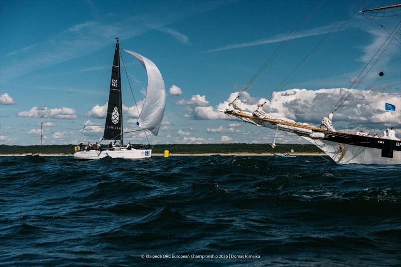 LUMI, First 34.7 by Mart Eensalu (EST) - Sportland leg inshore race - Klaipeda ORC European Championship 2026, Lithuania - photo © Domas Rimeika