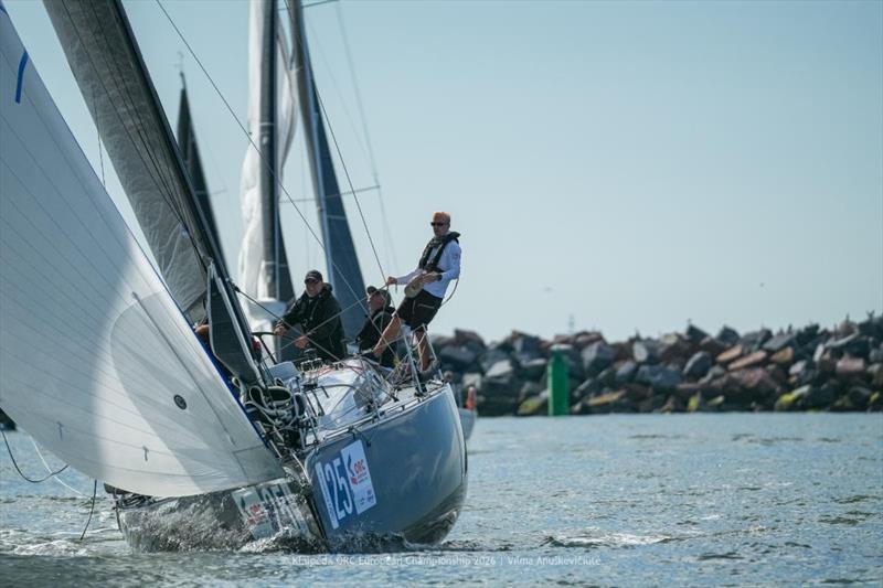 Arcona 340 SHADOW, skippered by Harles Liiv (EST) - Volfas Engelman Leg - Klaipeda ORC European Championship 2026, Lithuania - photo © Vilma Anuškeviciute