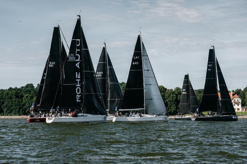 ORC Class AB start - Volfas Engelman Leg - Klaipeda ORC European Championship 2026, Lithuania photo copyright Domas Rimeika taken at  and featuring the ORC class