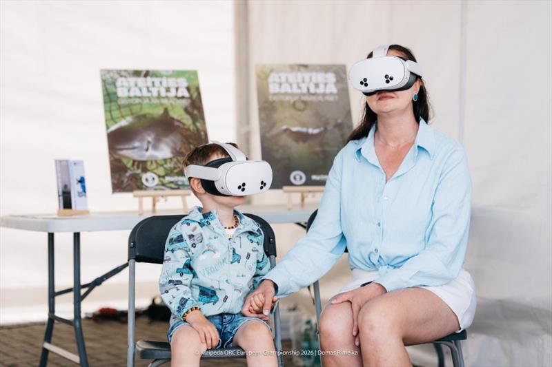 One key activity was the virtual reality film “Future Baltic: Dystopia or Reality?”, which used an interactive format to highlight the future of the Baltic Sea ecosystem and the impact of human activities on the sea, its wildlife, and its habitats - photo © Domas Rimeika