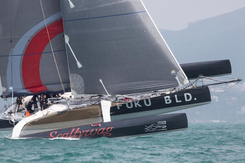 SHK Scallywag Fuku photo copyright Guy Nowell / RHKYC taken at Royal Hong Kong Yacht Club and featuring the ORMA 60 class