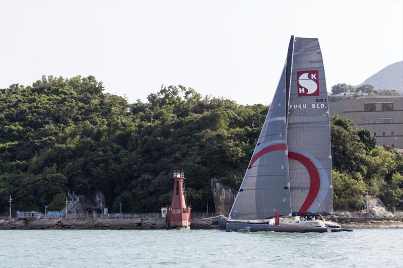 Scallywag/FUKU leaves the harbour at Lei Yue Mun. RHKYC Nha Trang Rally 2019. - photo © Guy Nowell / RHKYC