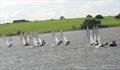 Just after the start of race 1 during the Osprey Final Fling 2023 at Blithfield © Davexvs