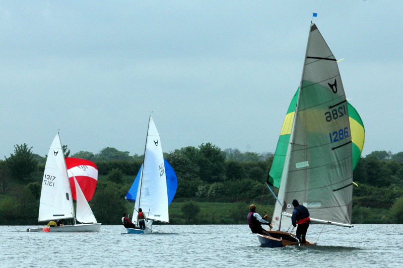 Five visitors joined the three home boats for the Hornsea Osprey open photo copyright Dave Metcalfe taken at Hornsea Sailing Club and featuring the Osprey class