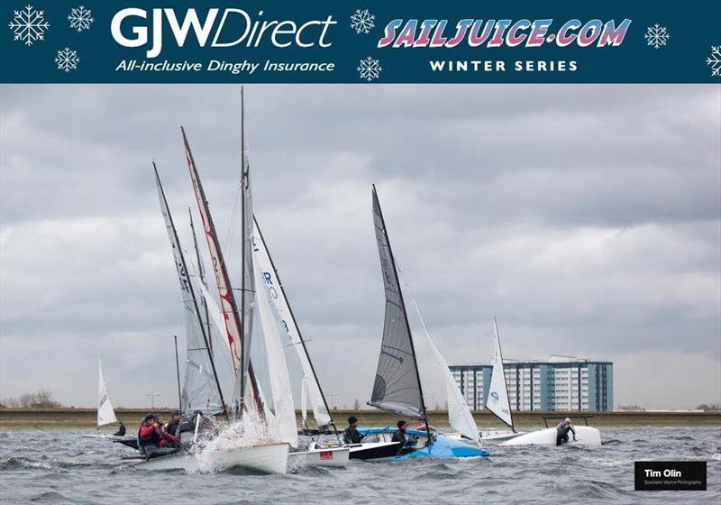 GJW Sailjuice Winter Series Datchet Flyer - photo © Tim Olin