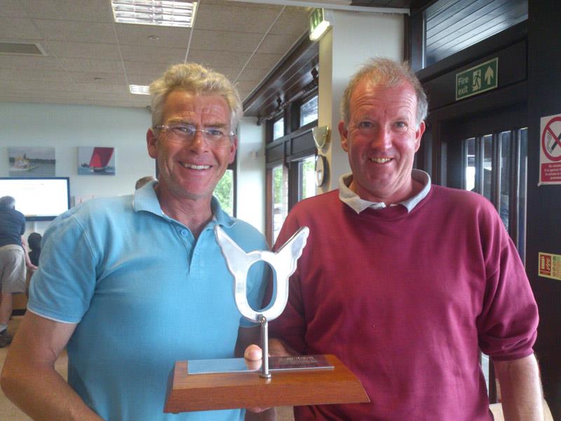 Alastair Raynard & Rob Burdekin win the Osprey Inlands at Carsington photo copyright Alan Henderson taken at Carsington Sailing Club and featuring the Osprey class