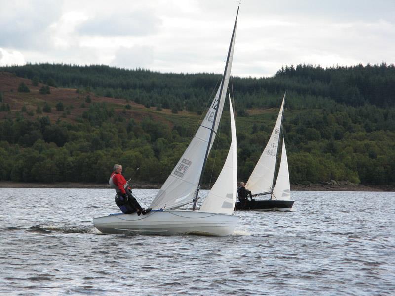 Osprey Scottish & Northern Championship at Kielder Water photo copyright Judy Scullion and Angela Mamwell taken at Kielder Water Sailing Club and featuring the Osprey class