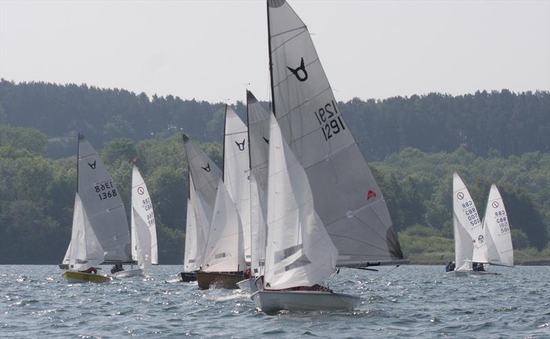 Osprey Inlands at Carsington Water photo copyright Nick Arran taken at Carsington Sailing Club and featuring the Osprey class