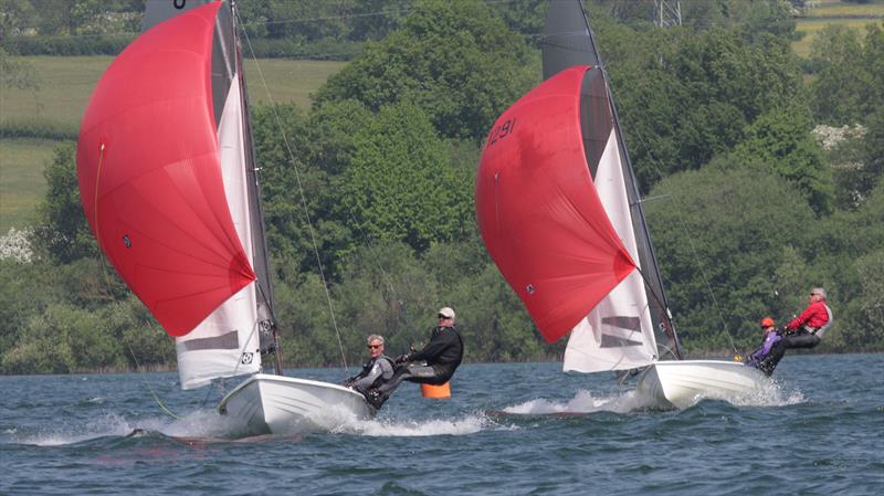 Osprey Inlands at Carsington Water photo copyright Nick Arran taken at Carsington Sailing Club and featuring the Osprey class