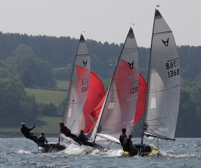 Osprey Inlands at Carsington Water photo copyright Nick Arran taken at Carsington Sailing Club and featuring the Osprey class