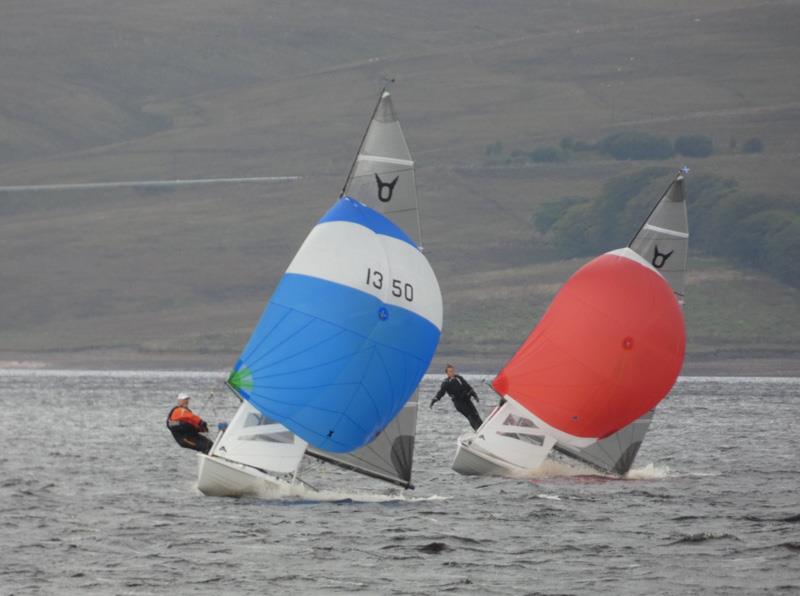 Alec Mamwell / Arthur Butler and Alan Henderson / Lorraine Ball during the Osprey Scottish & Northerns at Kielder Water photo copyright Angela Mamwell taken at Kielder Water Sailing Club and featuring the Osprey class