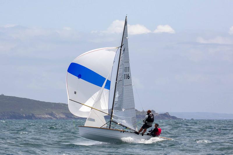 DJ Edwards and Mike Greig win the 2019 Osprey Nationals at Mount's Bay photo copyright Tim Olin / www.olinphoto.co.uk taken at  and featuring the Osprey class