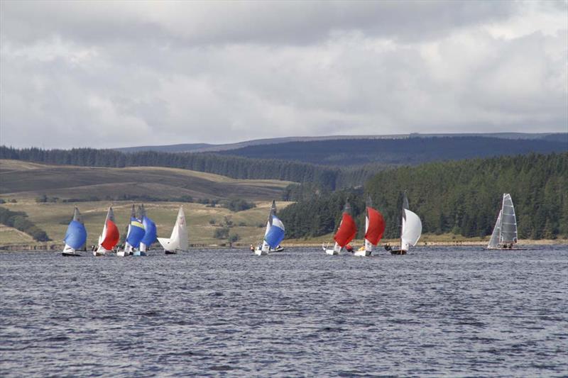 Ospreys at Kielder Water photo copyright Angela Mamwell taken at Kielder Water Sailing Club and featuring the Osprey class