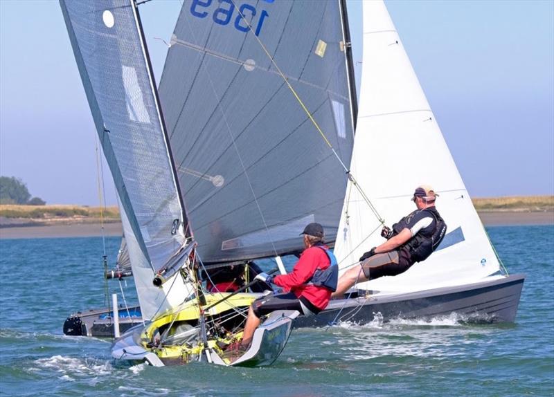 The Osprey fleet is a regular supporter of Burnham Week photo copyright Roger Mant taken at Royal Burnham Yacht Club and featuring the Osprey class