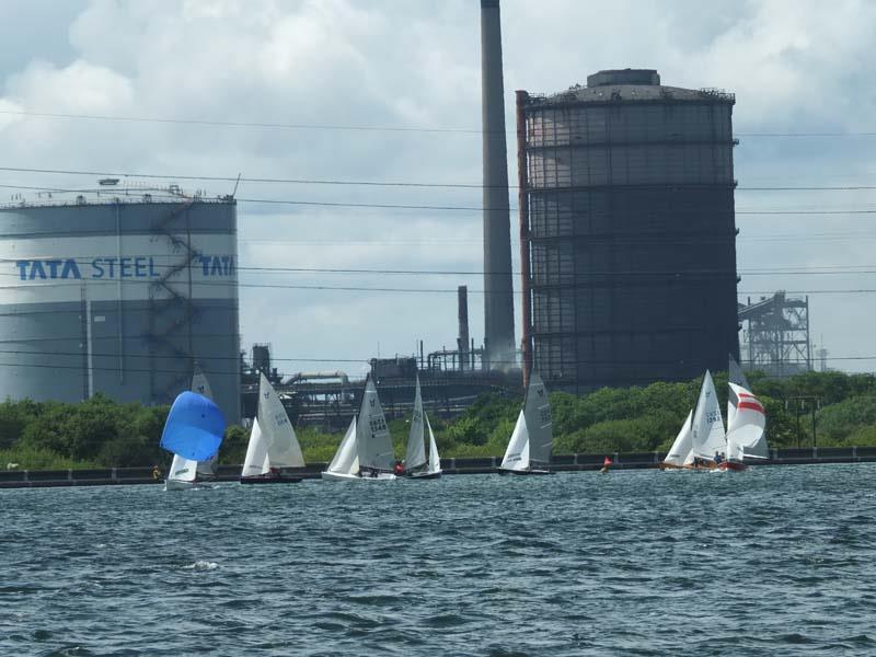 Ospreys at Tata Steel SC in 2017 photo copyright Huw Pearce taken at Tata Steel Sailing Club and featuring the Osprey class