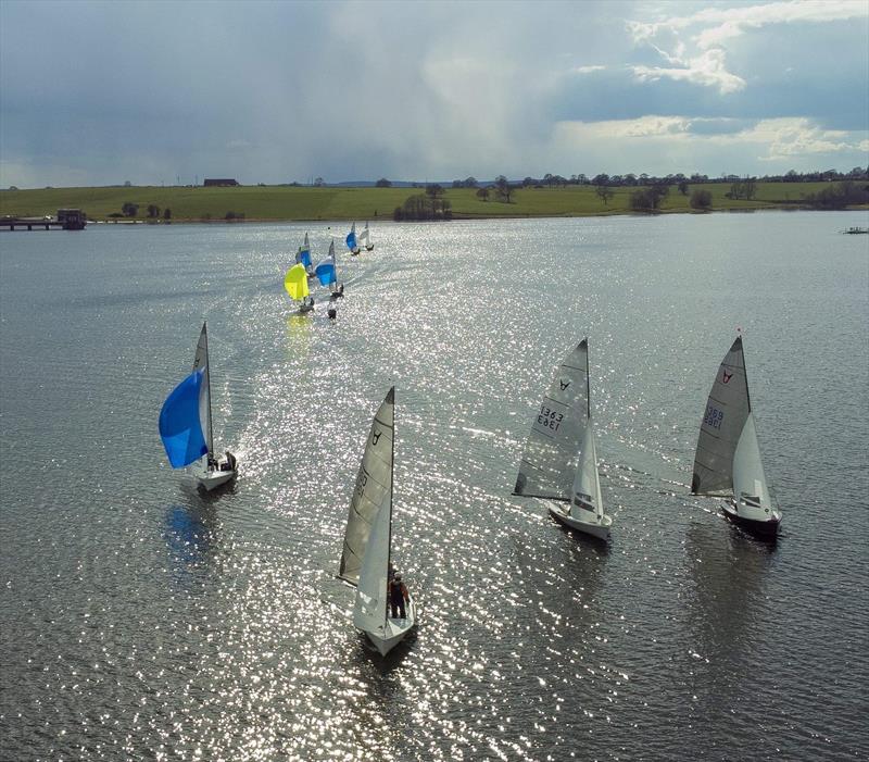 Osprey Inlands at Blithfield photo copyright Iain Ferguson taken at Blithfield Sailing Club and featuring the Osprey class