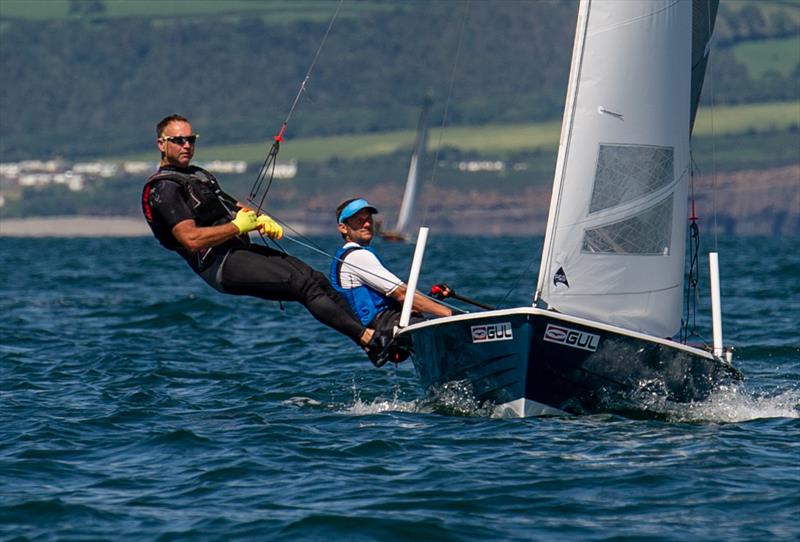 Matt Burge & Vyv Townend - 2021 National Champions at Tenby - photo © Alistair Mackay