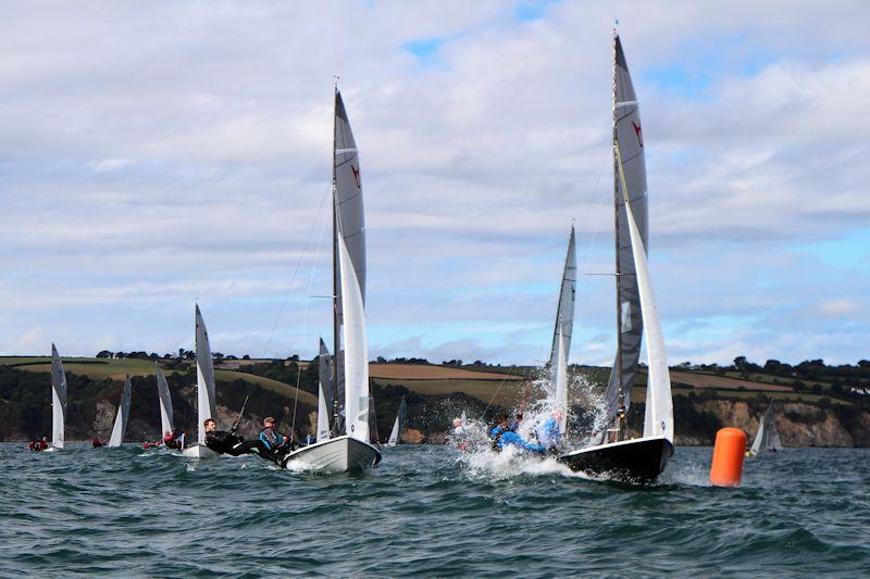 Osprey National Championships at Porthpean photo copyright Stacey Bray taken at Porthpean Sailing Club and featuring the Osprey class