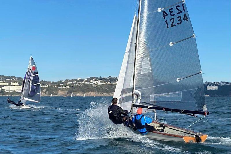 Osprey 1234 in the Paignton SC Christmas Cracker photo copyright Andy Probert taken at Paignton Sailing Club and featuring the Osprey class