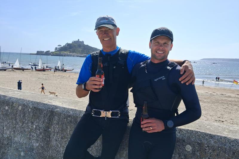 Winners Matt Rainback and Phil Angrave - Osprey Nationals at Mount's Bay - photo © Rachel Osprey