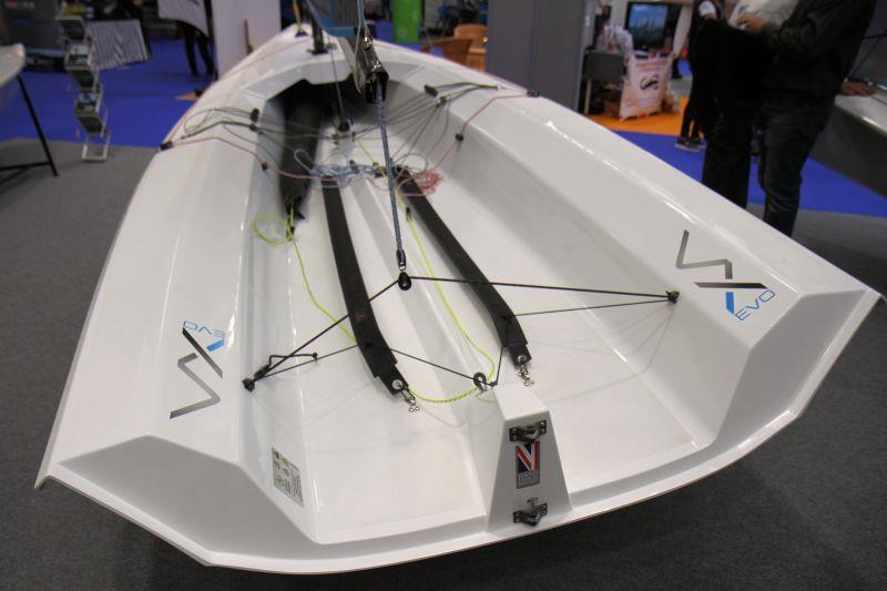 The VX Evo photo copyright Mark Jardine / YachtsandYachting.com taken at RYA Dinghy Show and featuring the  class