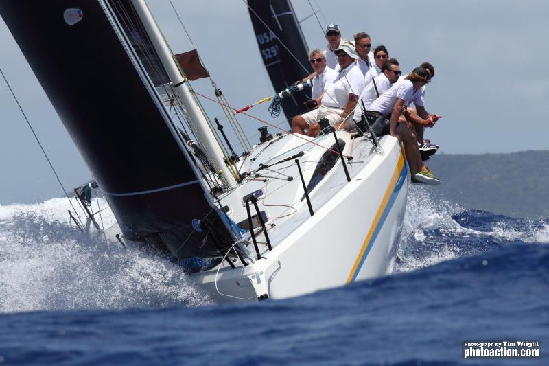 Richard Matthews Oystercatcher XXXI photo copyright Tim Wright / www.photoaction.com taken at Antigua Yacht Club and featuring the Oyster class