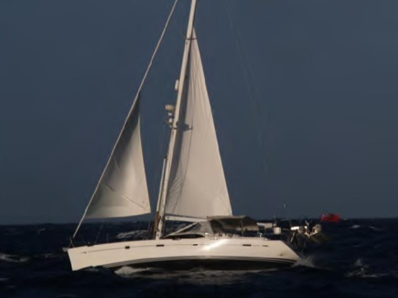 BABE, an Oyster 54, revelling in the brisk conditions out of Opua photo copyright Island Cruising NZ taken at  and featuring the Oyster class