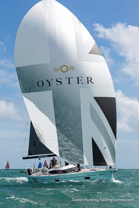 Carpe Diem, 49501, Oyster 495, during the during the Round the Island Race 2022 photo copyright David Harding / www.sailingscenes.com taken at Island Sailing Club, Cowes and featuring the Oyster class