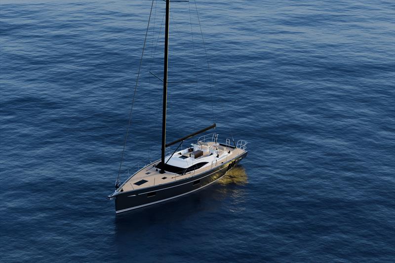 Oyster 515 - Forward Side View photo copyright Oyster Yachts taken at  and featuring the Oyster class