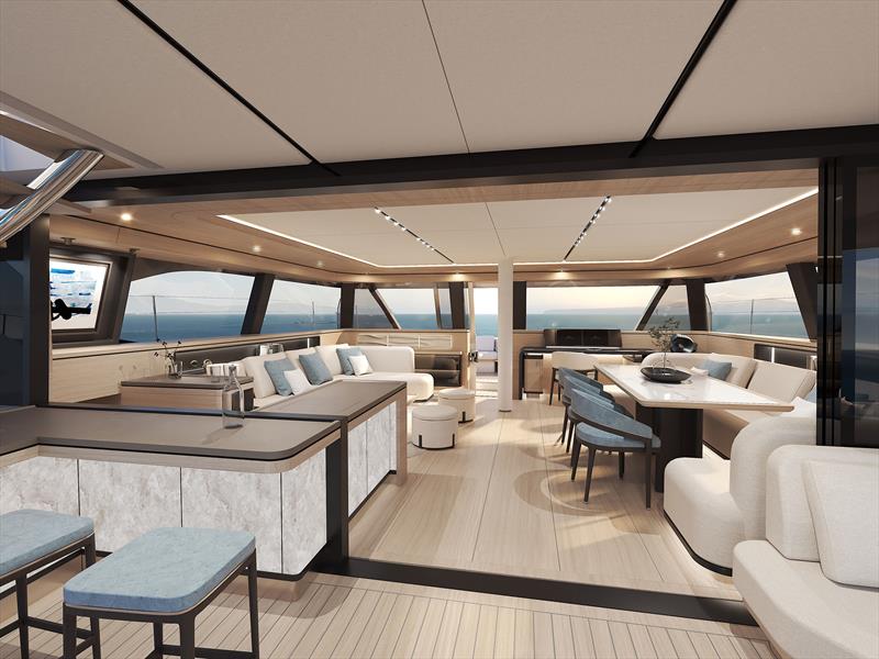 Oyster C60 - Main saloon photo copyright Oyster Yachts taken at  and featuring the Oyster class