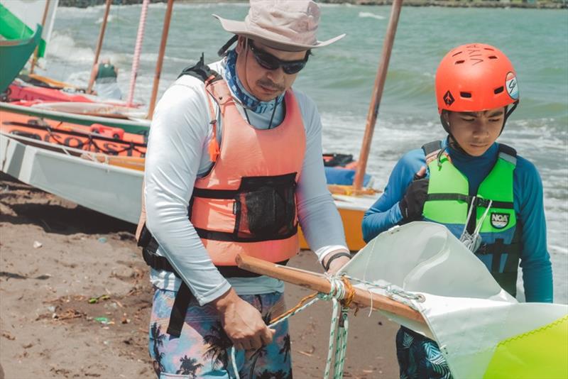 Father and son, Martin and Quint - The Exciting Bicol Oz Goose National Championships photo copyright stolenshots photography taken at  and featuring the Oz Goose class