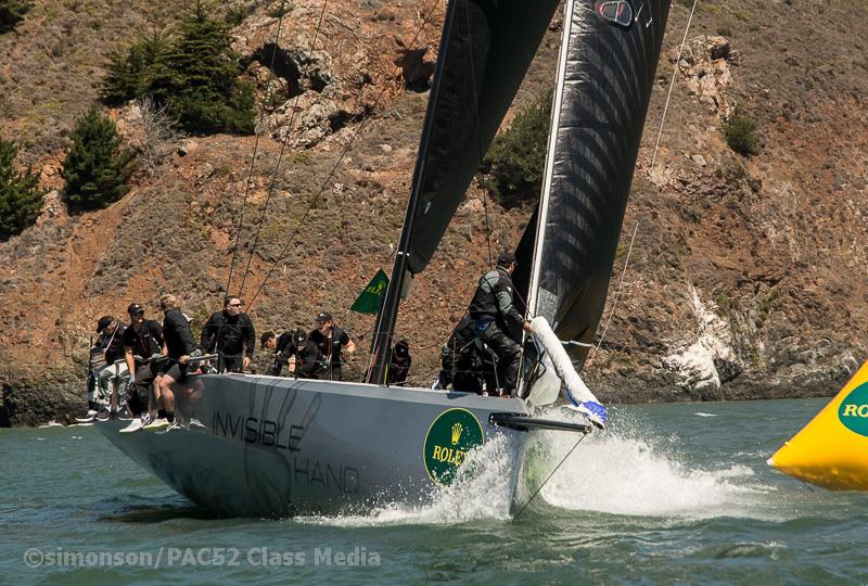 Pac 52s on day 1 of the Rolex Big Boat Series 2018 - photo © Erik Simonson / PAC52 Class