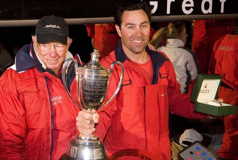 The late Robert Oatley and Mark Richards photo copyright Palm Beach Motor Yachts taken at  and featuring the  class