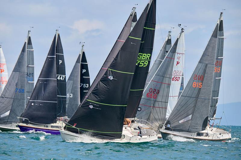 Day 5 start - Pandora Welsh Open 2025 at South Caernarvonshire Yacht Club photo copyright Richard Craig / www.SailPics.co.uk taken at South Caernarvonshire Yacht Club and featuring the Pandora class