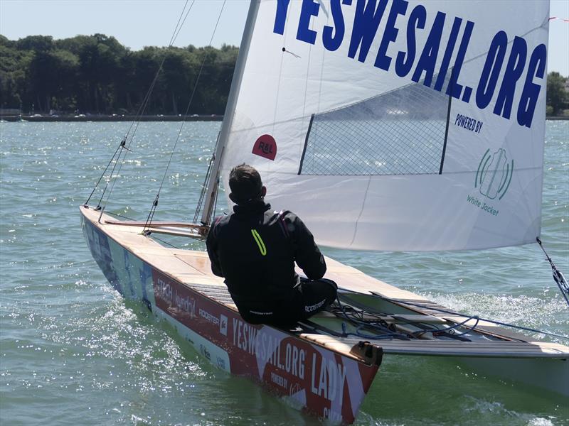 Blind sailor Dani Pich is set to take on a solo Round the Isle of Wight challenge next week - photo © Yes We Sail