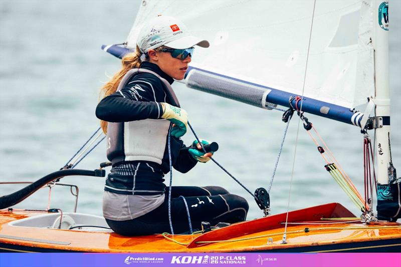 Zofia Wells. PredictWind Tanner and Centenary Cup - Day 2. Monday 5 January. Photo: Suellen Hurling / Live Sail Die photo copyright Suellen Hurling / Live Sail Die taken at  and featuring the P class class